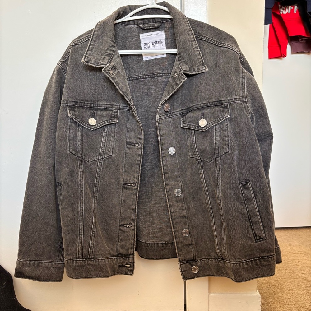 Garage Black Denim Jacket
